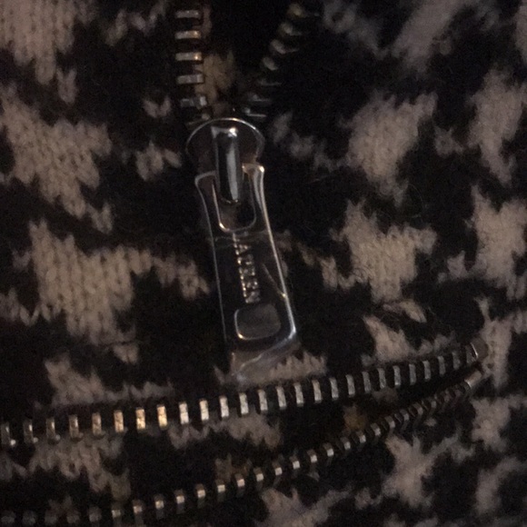 🆕NWOT*Ralph Lauren MOTO Jacket 100%Lambswool Houndstooth Size 3X - Picture 11 of 16